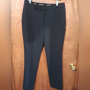 Karl Lagerfeld Black Straight Leg Pants